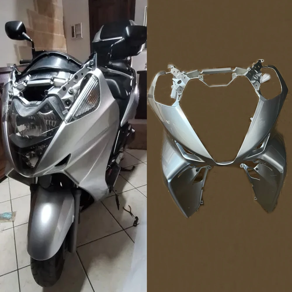 For Honda Silver Wing 600 Upper Nose Fairing Cowl Front Headlight Cover Motorcycle Accessories Silverwing 400 FJS400 FJS600 Part
For Honda Silver Wing 600 Upper Nose Fairing Cowl Front Headlight Cover Motorcycle Accessories Silverwing 400 FJS400 FJS600 Part
