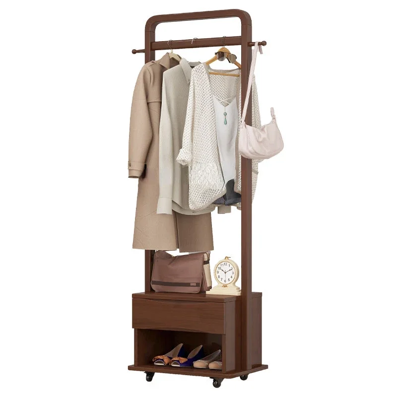 Coat and Hat Rack Floor New Chinese Style Creative Colthing Hanger Bedroom Hanging Clothes Rack Household Storage Storage Rack
Coat and Hat Rack Floor New Chinese Style Creative Colthing Hanger Bedroom Hanging Clothes Rack Household Storage Storage Rack