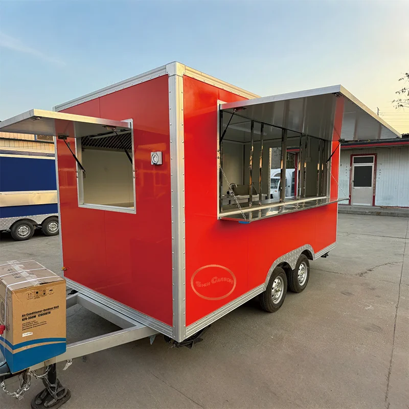 Outdoor Food Trailer for Street Food Pizzeria with Complete Equipment Fashionable And Aesthetically Pleasing
Outdoor Food Trailer for Street Food Pizzeria with Complete Equipment Fashionable And Aesthetically Pleasing