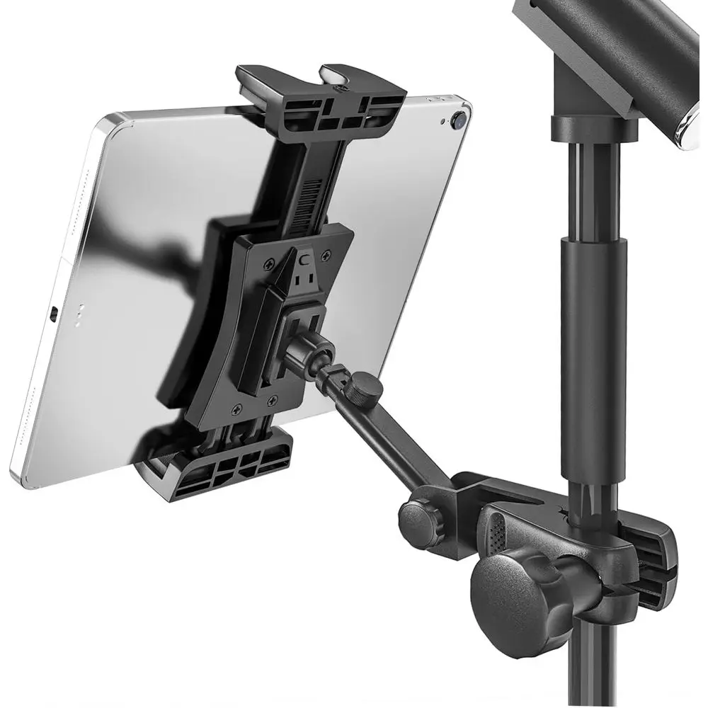 Universal Tablet and Microphone Stand for Devices 4.7 to 12.9 Inches
Universal Tablet and Microphone Stand for Devices 4.7 to 12.9 Inches