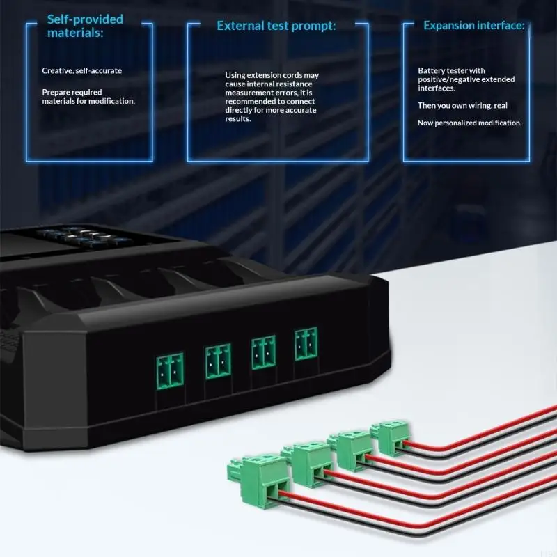 Multipurpose 18650 Battery Fast Charging and Analyzers 4 Slot Design LED Display for Capacity Internal Resistance Testing F19E
Multipurpose 18650 Battery Fast Charging and Analyzers 4 Slot Design LED Display for Capacity Internal Resistance Testing F19E