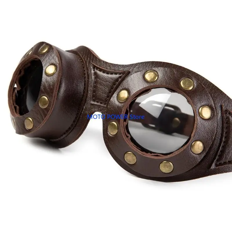 G7ND Adjustable Steampunk Goggles Halloween Cosplay Men Decorative Glasses for Riding
G7ND Adjustable Steampunk Goggles Halloween Cosplay Men Decorative Glasses for Riding