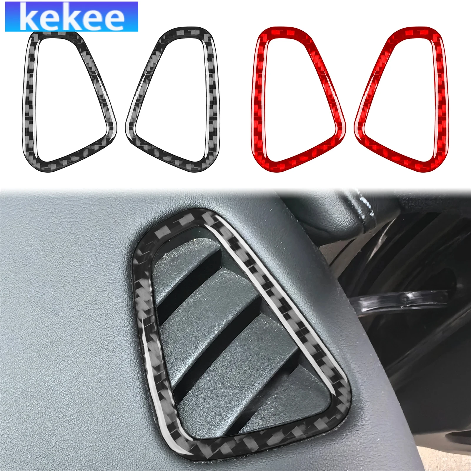 For Mercedes Benz C-Class W206 2022-2024 For GLC 2023-2024 Carbon Fiber Dashboard Air Outlet Vent Accessories Interior Stickers
For Mercedes Benz C-Class W206 2022-2024 For GLC 2023-2024 Carbon Fiber Dashboard Air Outlet Vent Accessories Interior Stickers
