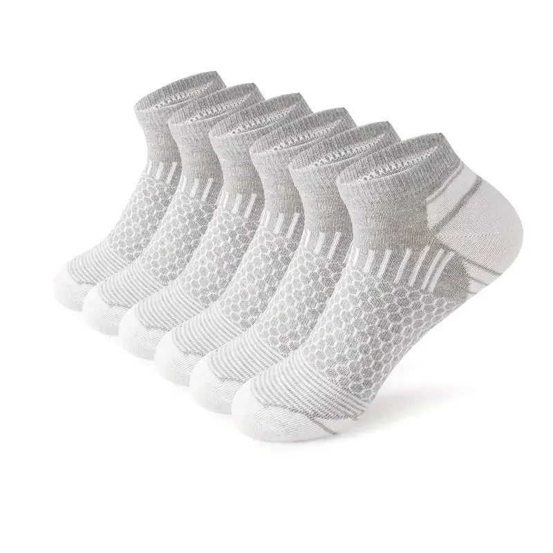 6 Pairs Men Short Athletic Sports Socks, Moisture-Wicking Breathable All-Season Training Socks
6 Pairs Men Short Athletic Sports Socks, Moisture-Wicking Breathable All-Season Training Socks