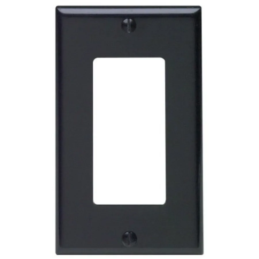 Standard Size Thermoset Device Mount Decora/GFCI Device Decora Wallplate, 80401-E
Standard Size Thermoset Device Mount Decora/GFCI Device Decora Wallplate, 80401-E