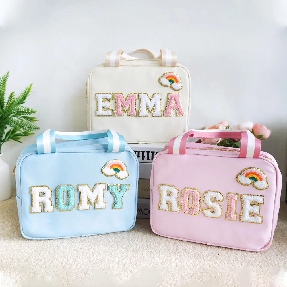 7 Colors Cute Personalized Eco Friendly Nylon Lunch Bags for Kids Back to School Food Insulated Lunch Cooler Bag Food Lunch Box
7 Colors Cute Personalized Eco Friendly Nylon Lunch Bags for Kids Back to School Food Insulated Lunch Cooler Bag Food Lunch Box