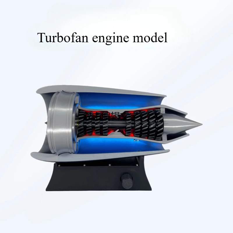 Aircraft Engine Model 3D Printed USB with Blue Light Turbofan engine model Adjustable Speed Aircraft Model Toy Ornaments
Aircraft Engine Model 3D Printed USB with Blue Light Turbofan engine model Adjustable Speed Aircraft Model Toy Ornaments
