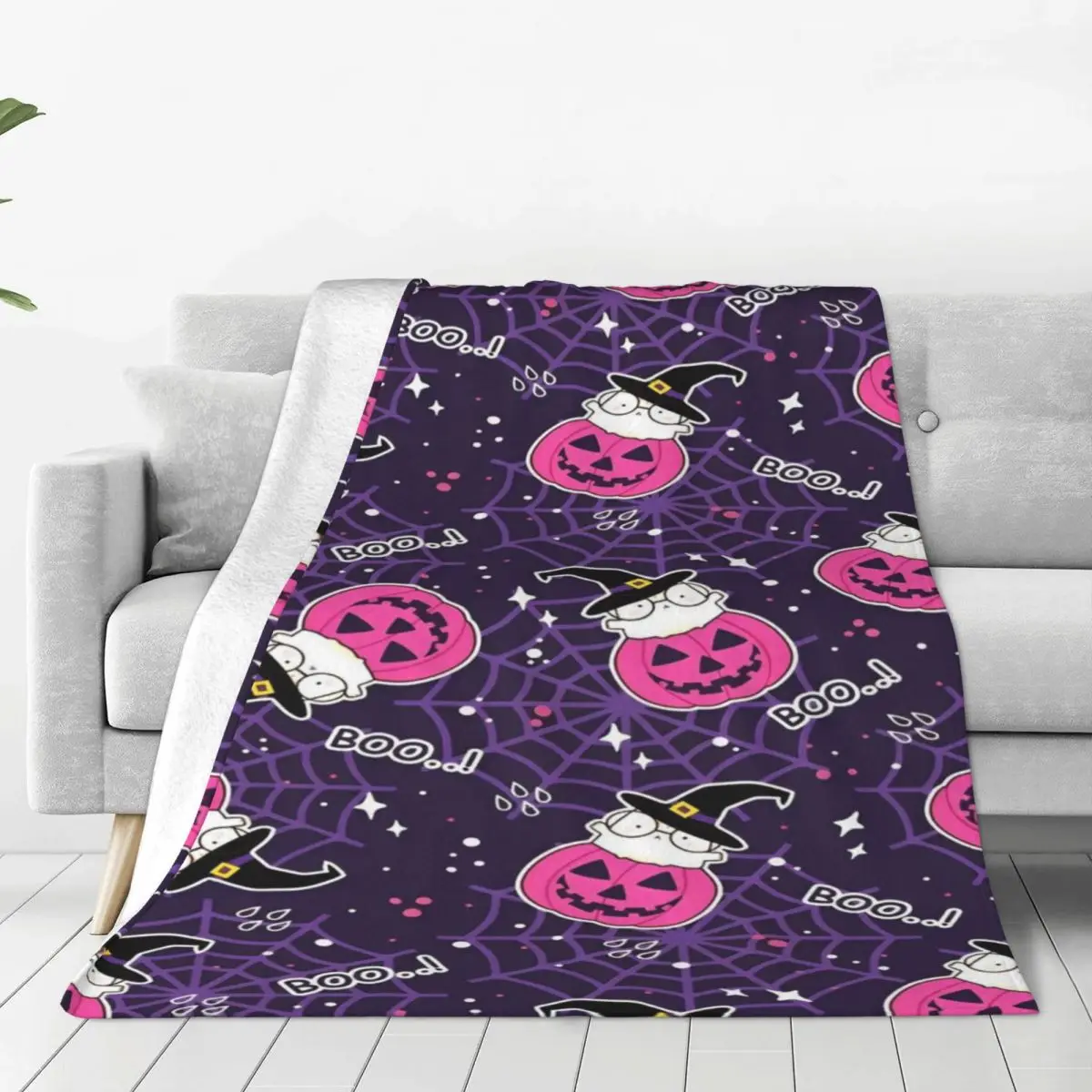 Halloween Ghost Blankets Flannel Textile Decor Multi-function Super Warm Throw Blankets for Sofa Travel Bedspreads
Halloween Ghost Blankets Flannel Textile Decor Multi-function Super Warm Throw Blankets for Sofa Travel Bedspreads