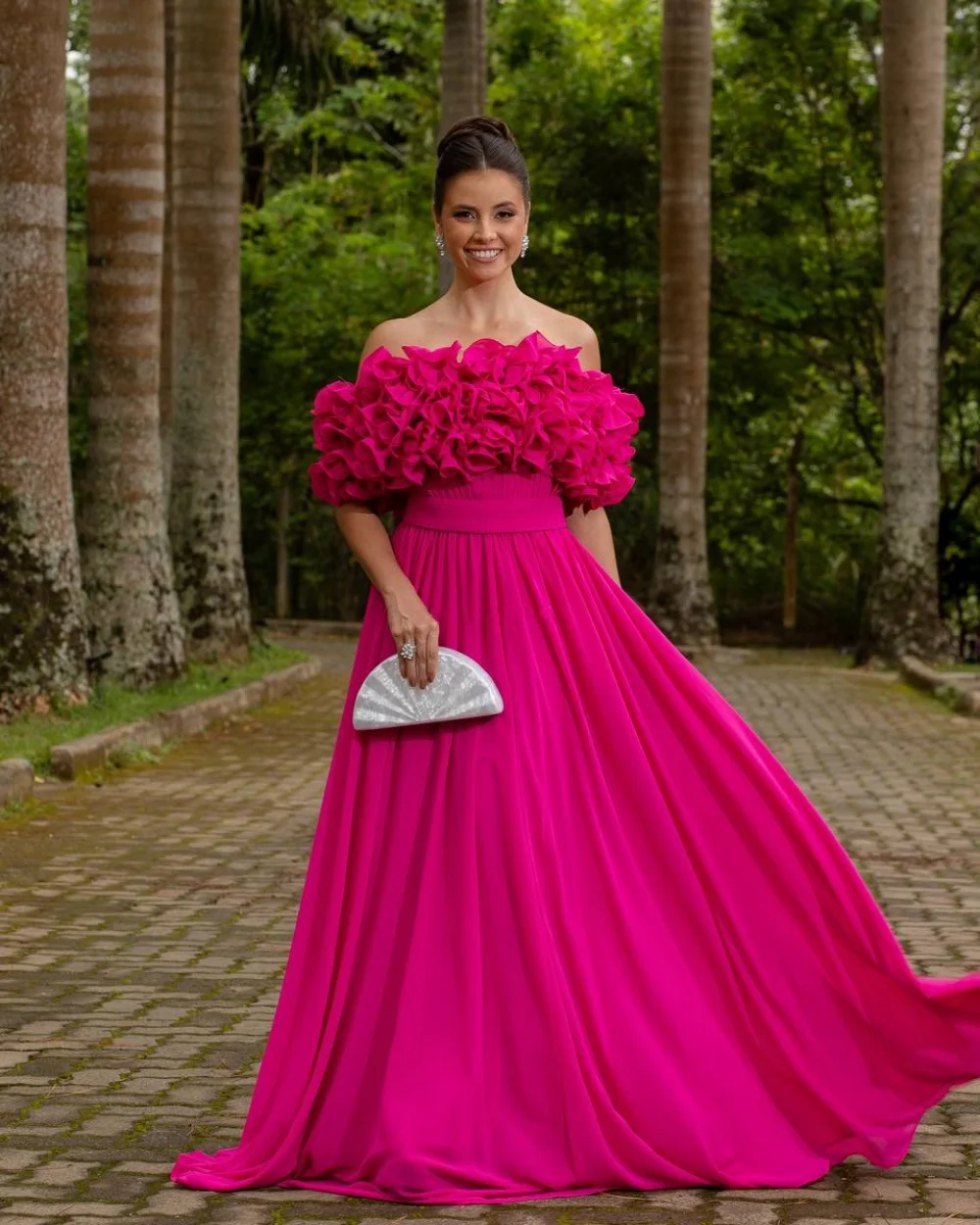 Customized Handmade Flower Pleat A-line Off-the-shoulder Long Dresses Bespoke Occasion Prom Party Exquisite Formal Matching
Customized Handmade Flower Pleat A-line Off-the-shoulder Long Dresses Bespoke Occasion Prom Party Exquisite Formal Matching