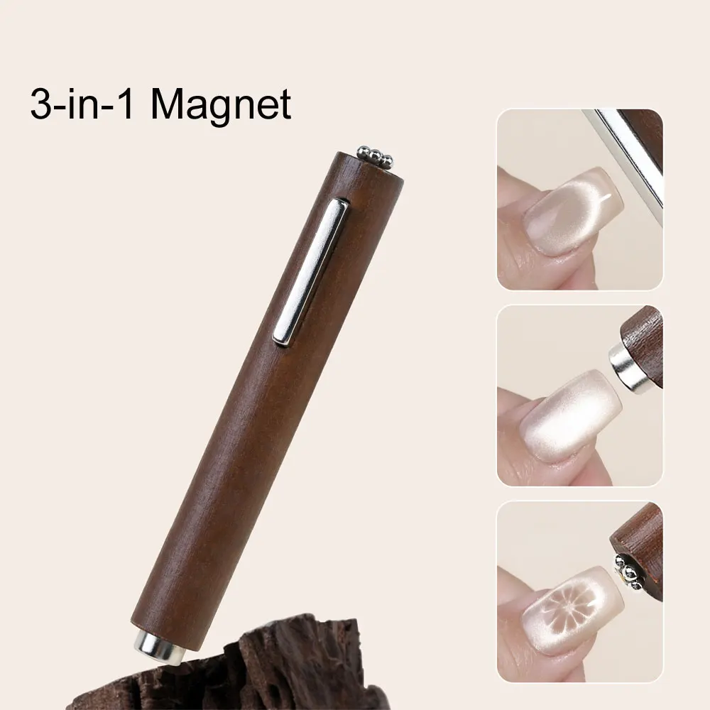 1pcs 3-in-1 Cigar Large Nail Cat Eye Magnet Brown Bold Enlarged Cylinder Magnetic Stick Strong Suction Force DIY Nail Art Tools
1pcs 3-in-1 Cigar Large Nail Cat Eye Magnet Brown Bold Enlarged Cylinder Magnetic Stick Strong Suction Force DIY Nail Art Tools
