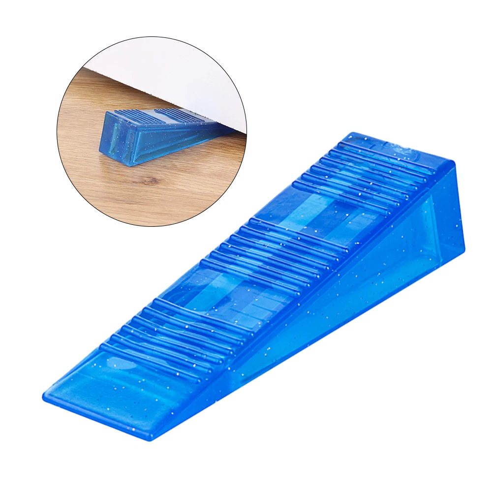 Anti-Finger Pinch Door Stopper Blue Crystal Flexible Non-Slip Door Holder For Wood Metal Glass Tiles Carpet Floors
Anti-Finger Pinch Door Stopper Blue Crystal Flexible Non-Slip Door Holder For Wood Metal Glass Tiles Carpet Floors