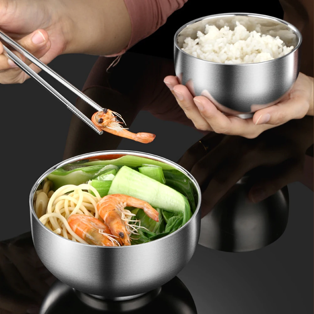 Stainless Steel Bowl Kitchen Supplies Microwave Safe Easy Clean Salad Pasta Fruit Serving Bowls Utensils
Stainless Steel Bowl Kitchen Supplies Microwave Safe Easy Clean Salad Pasta Fruit Serving Bowls Utensils