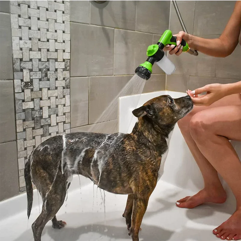 High-pressure Sprayer Nozzle Hose dog shower Gun 3 Mode Adjustable Pet Wash Cleaning bath Water Foam Soap Sprayer dog clean tool
High-pressure Sprayer Nozzle Hose dog shower Gun 3 Mode Adjustable Pet Wash Cleaning bath Water Foam Soap Sprayer dog clean tool
