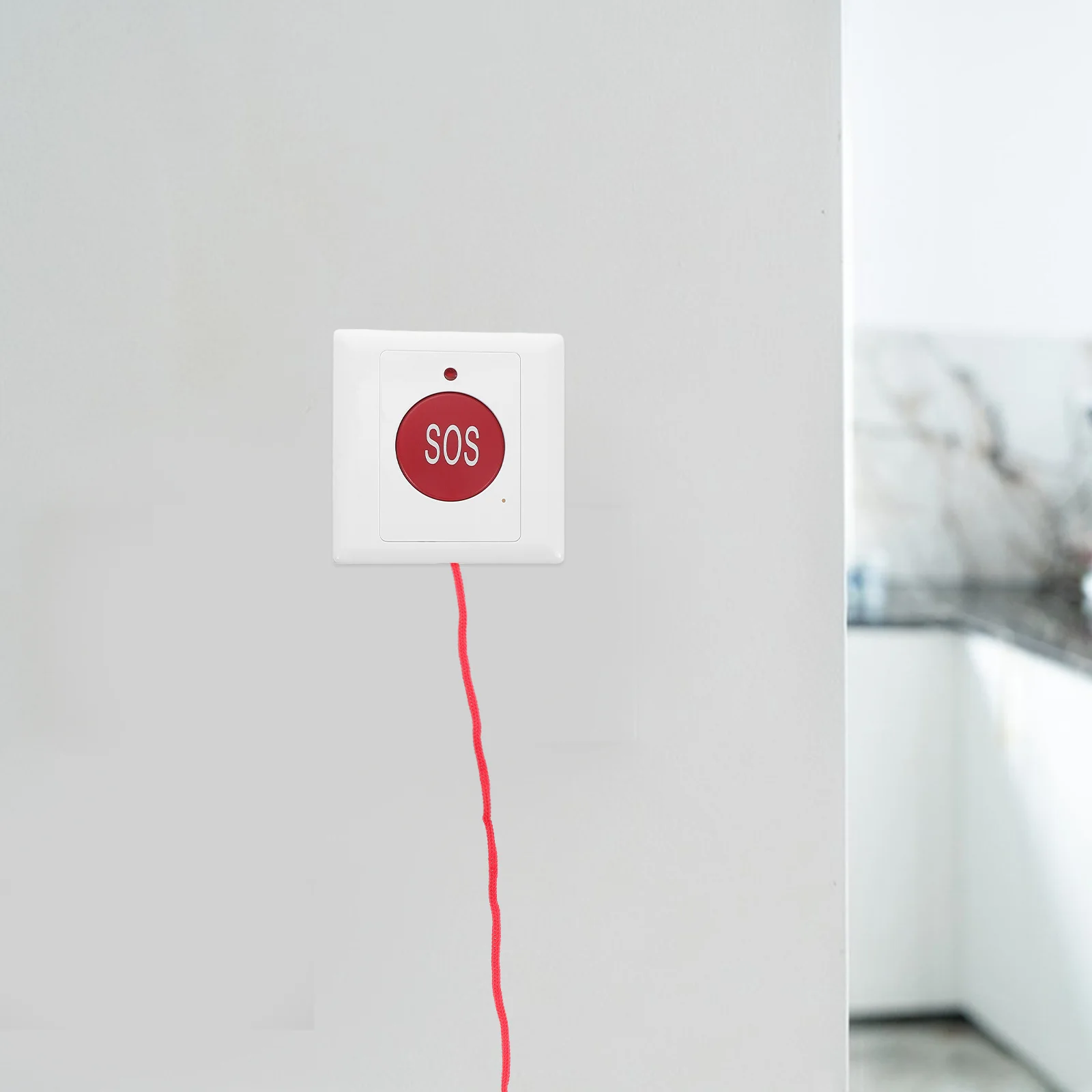 Emergency Button For Elderly Large Button Compact With Cord Fast Distress Signal Rescue Aid Home Outdoor Travel Safety Device
Emergency Button For Elderly Large Button Compact With Cord Fast Distress Signal Rescue Aid Home Outdoor Travel Safety Device