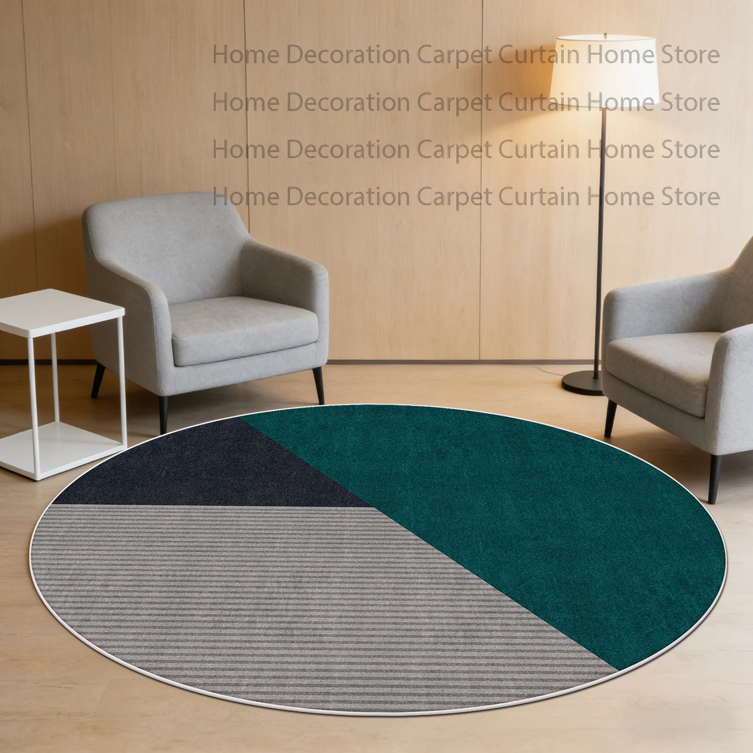 Modern Round Carpets Light Luxury Living Room Decoration Large Area Rugs Bedroom Decor Bedside Simple non-slip Floor Mats Lounge
Modern Round Carpets Light Luxury Living Room Decoration Large Area Rugs Bedroom Decor Bedside Simple non-slip Floor Mats Lounge