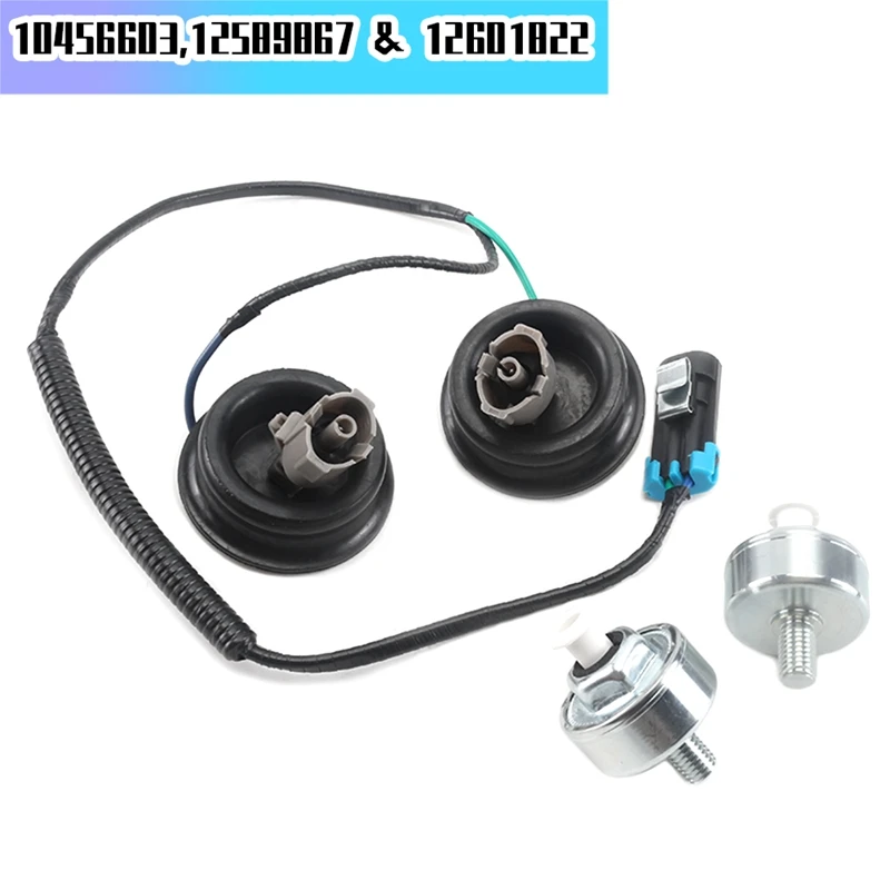 1Set Knock Sensor With Wiring Harness For Chevrolet Silverado GMC Sierra 10456603,12589867 & 12601822 Replacement Spare Parts
1Set Knock Sensor With Wiring Harness For Chevrolet Silverado GMC Sierra 10456603,12589867 & 12601822 Replacement Spare Parts
