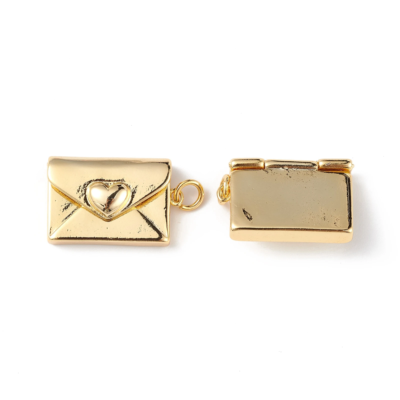 10pcs Love Heart Envelope Charm Openable Brass Pendants Real 18K Gold Plated for Jewelry Making DIY Necklace Craft Couple Gifts
10pcs Love Heart Envelope Charm Openable Brass Pendants Real 18K Gold Plated for Jewelry Making DIY Necklace Craft Couple Gifts