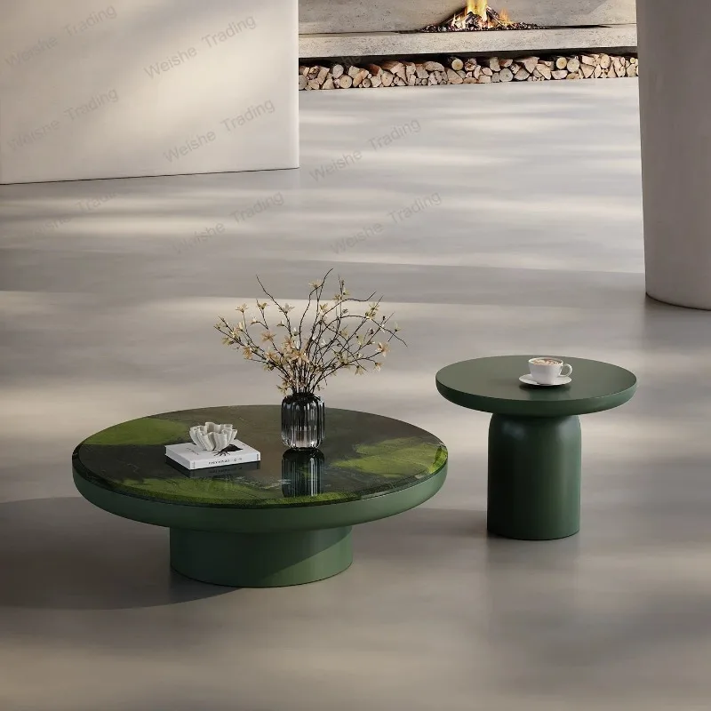 Marble coffee table light luxury villa household living room size apartment 2024 new round coffee table combination
Marble coffee table light luxury villa household living room size apartment 2024 new round coffee table combination