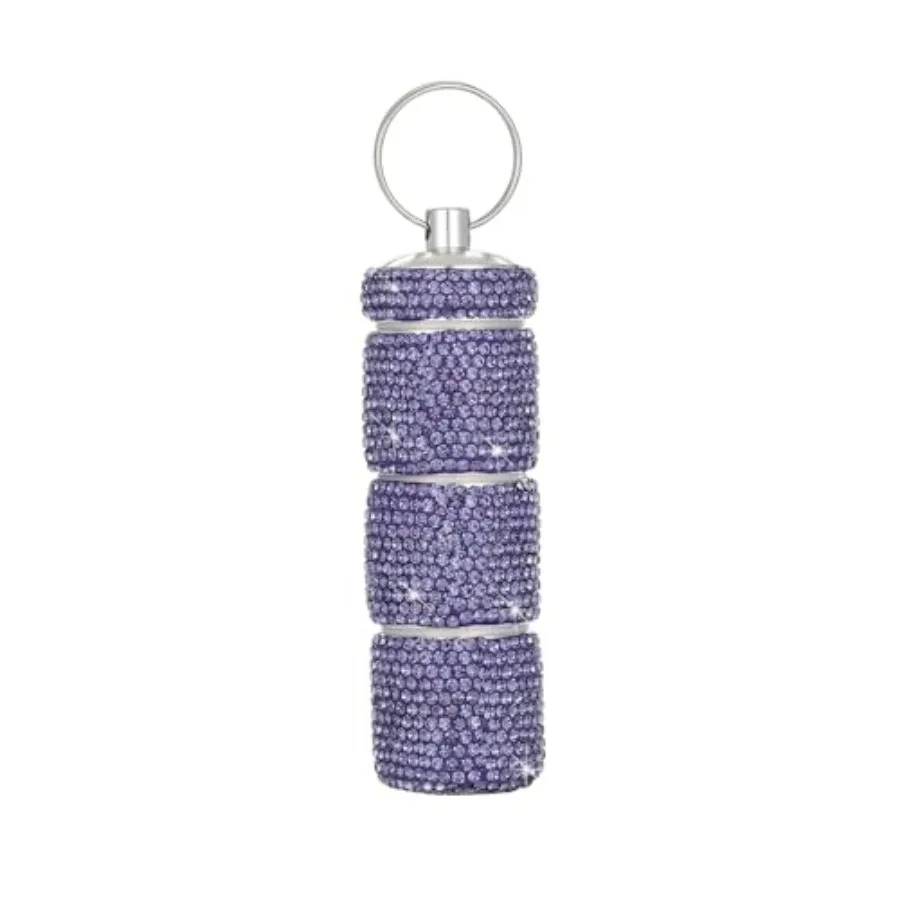 Keychain Pill Holder Box Travel Small Pill Case Bling Portle Purse Medicine Case Container Metal Pill Organizer Fob for Vitamin
Keychain Pill Holder Box Travel Small Pill Case Bling Portle Purse Medicine Case Container Metal Pill Organizer Fob for Vitamin