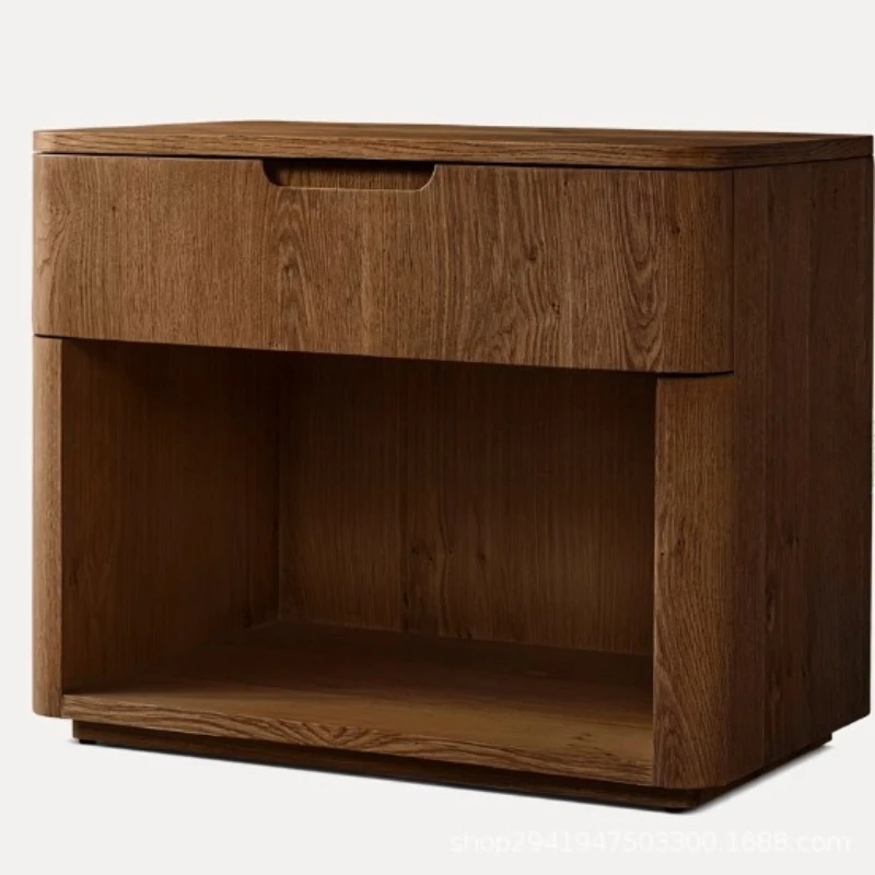 Villa bedroom solid wood bedside table, locker
Villa bedroom solid wood bedside table, locker