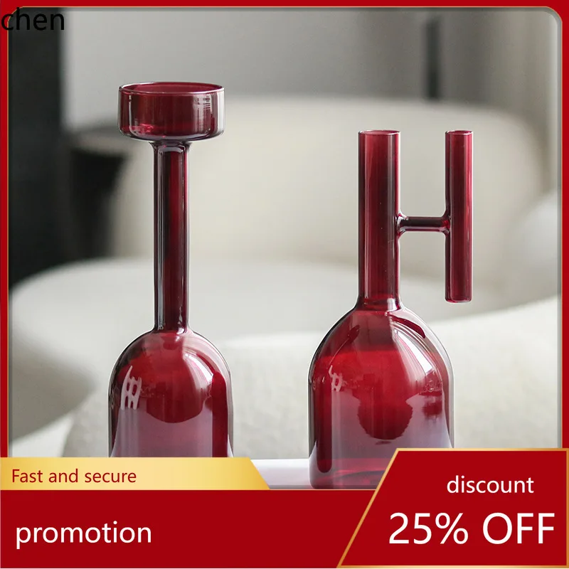 H1 Creative Glass Flower Vase, Candle Holder, Ornament for Living Room, Coffee Table, Entryway, Model Room, Home Decoration
H1 Creative Glass Flower Vase, Candle Holder, Ornament for Living Room, Coffee Table, Entryway, Model Room, Home Decoration