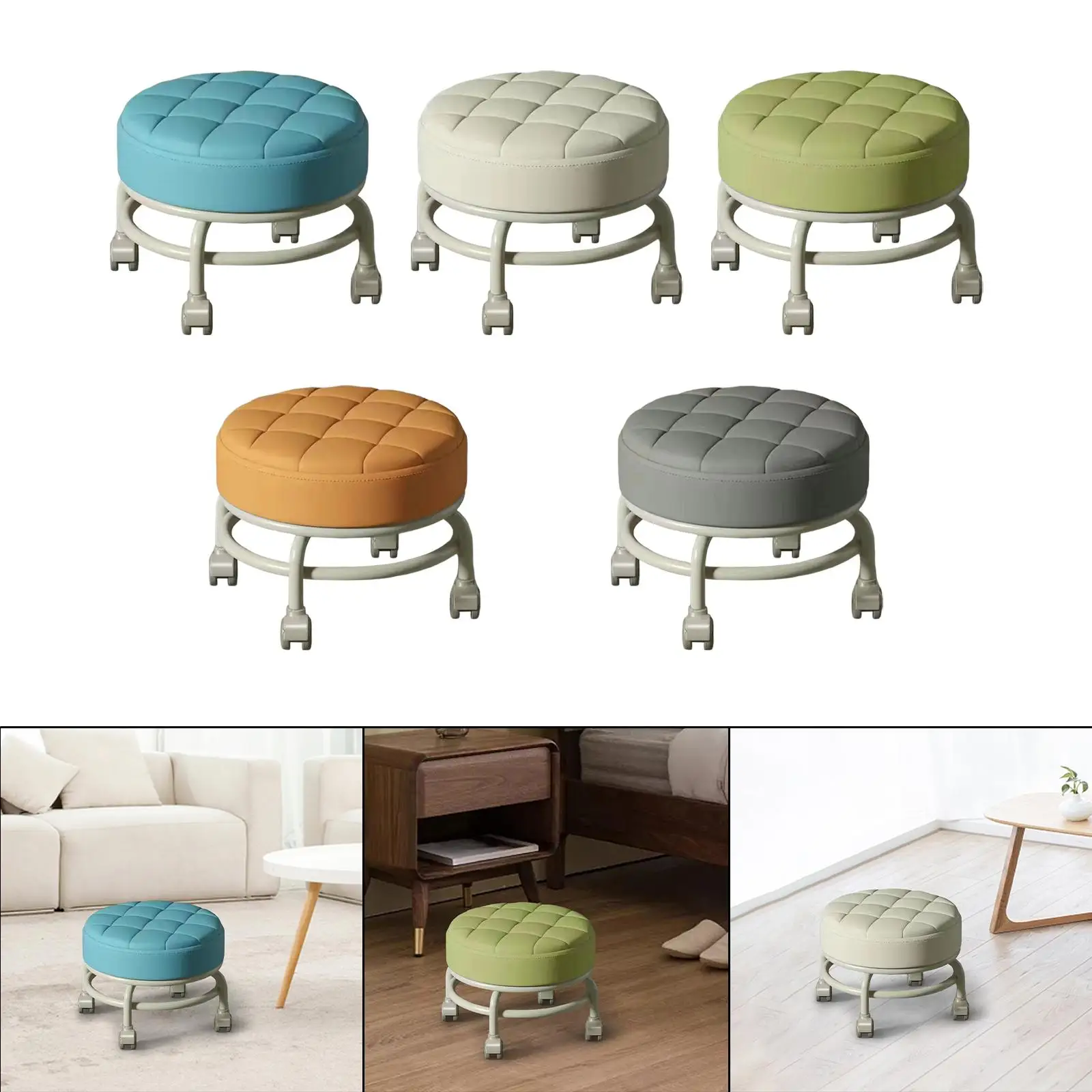 Low Roller Seat Round Easy to Move Lazy Housework Stool Movable Mini Stool for Kids and Adult Fitness Barber Shop 34cm
Low Roller Seat Round Easy to Move Lazy Housework Stool Movable Mini Stool for Kids and Adult Fitness Barber Shop 34cm