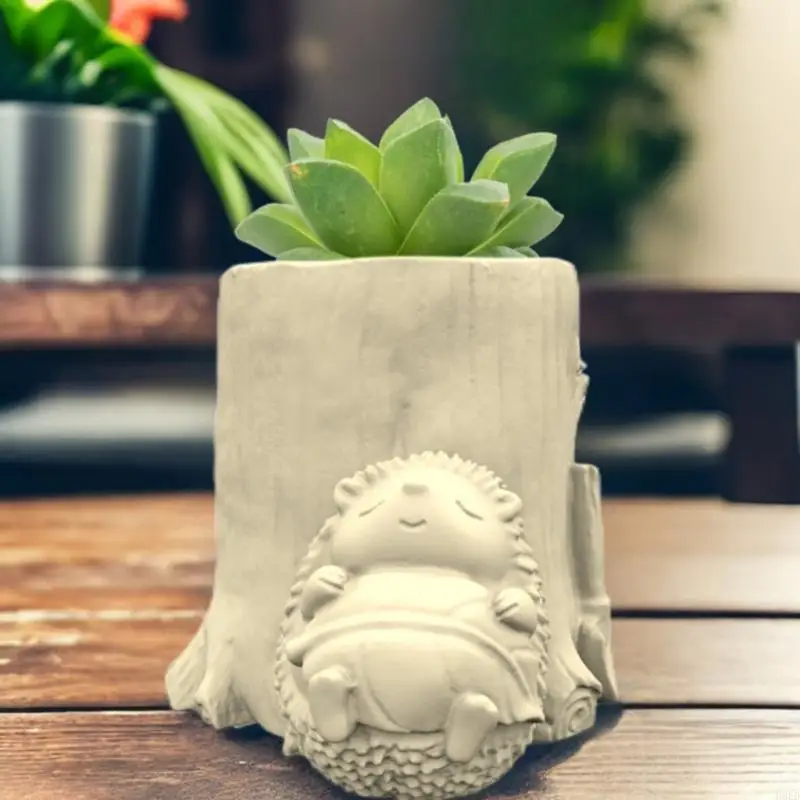 H9ED Geometric Hedgehog Tree Gypsum Silicone Molds Storage Box Mold for Making Succulent Plants Pot Flower Pot Holder
H9ED Geometric Hedgehog Tree Gypsum Silicone Molds Storage Box Mold for Making Succulent Plants Pot Flower Pot Holder