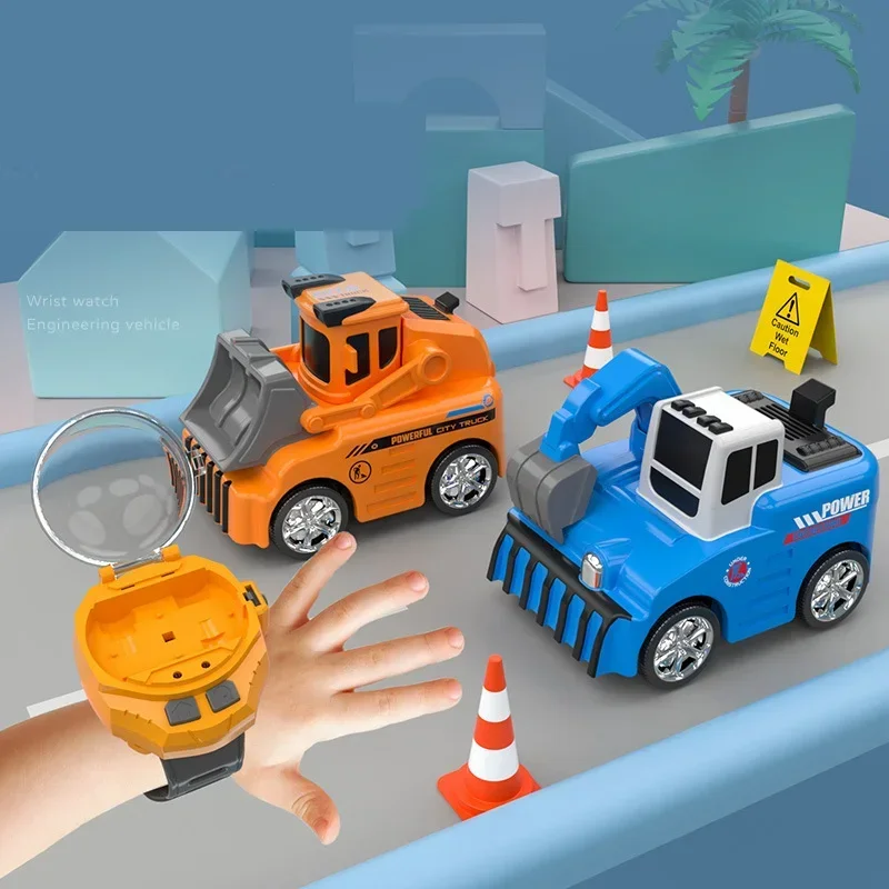 Mini 2.4G Remote Control Watch Small Car Engineering Vehicle Excavator Boy Charging Model Car Bulldozer Mixer Children's Gift
Mini 2.4G Remote Control Watch Small Car Engineering Vehicle Excavator Boy Charging Model Car Bulldozer Mixer Children's Gift