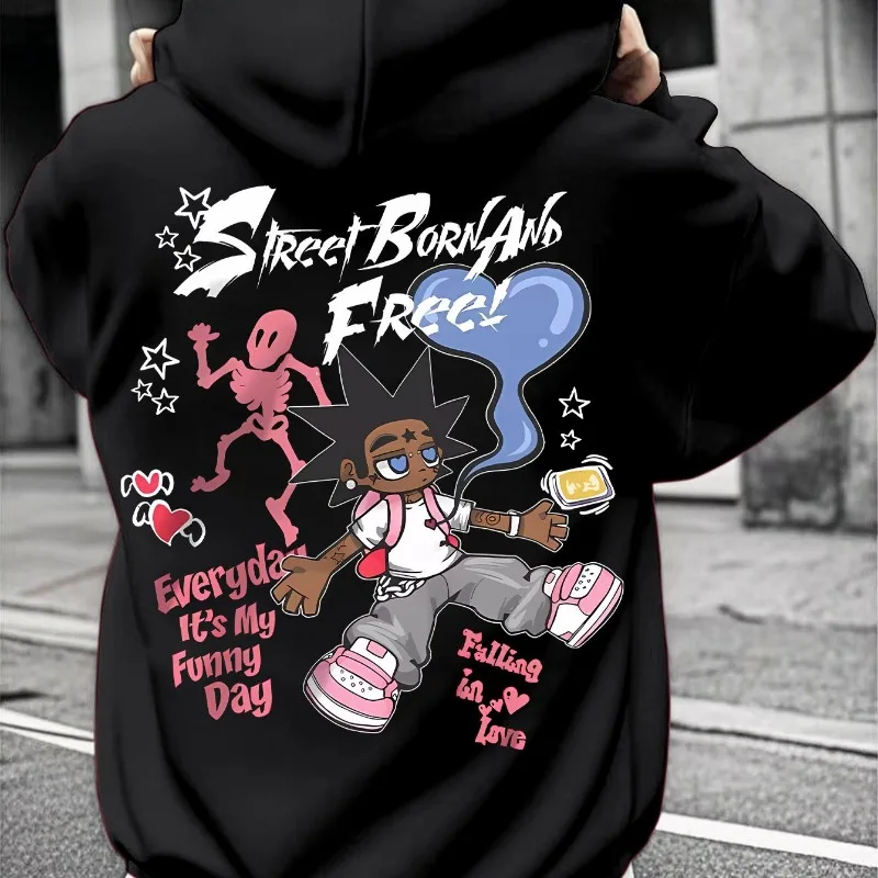 American Hip-hop Men's Red Street Hoodie for Autumn and Winter New Casual and Fashionable Streetwear for Men and Women
American Hip-hop Men's Red Street Hoodie for Autumn and Winter New Casual and Fashionable Streetwear for Men and Women