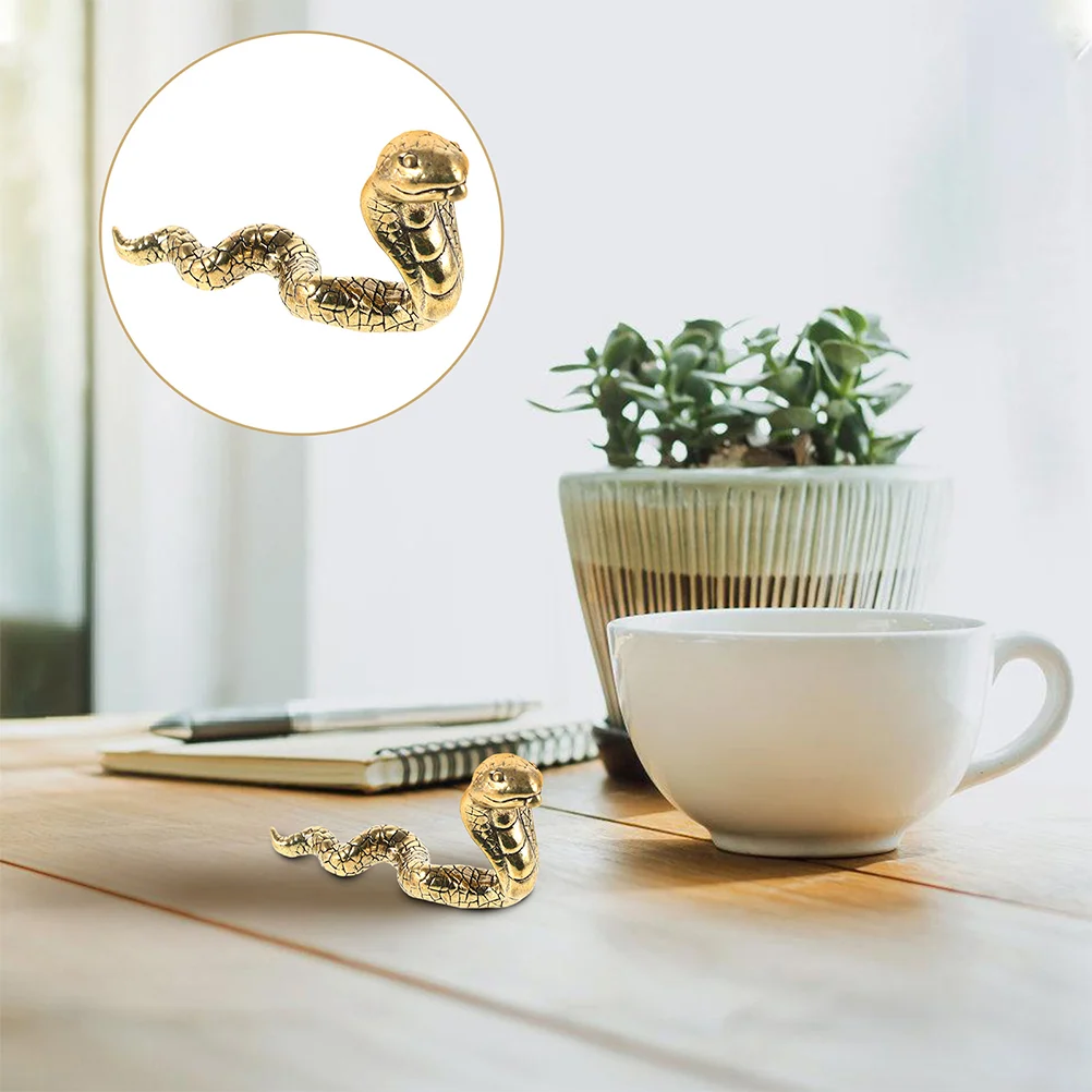 3Pcs Brass Snake naments Chinese Zodiac Desk Car Decoration Statue Vintage Figurines Home Wealth Mini Sculpture
3Pcs Brass Snake naments Chinese Zodiac Desk Car Decoration Statue Vintage Figurines Home Wealth Mini Sculpture