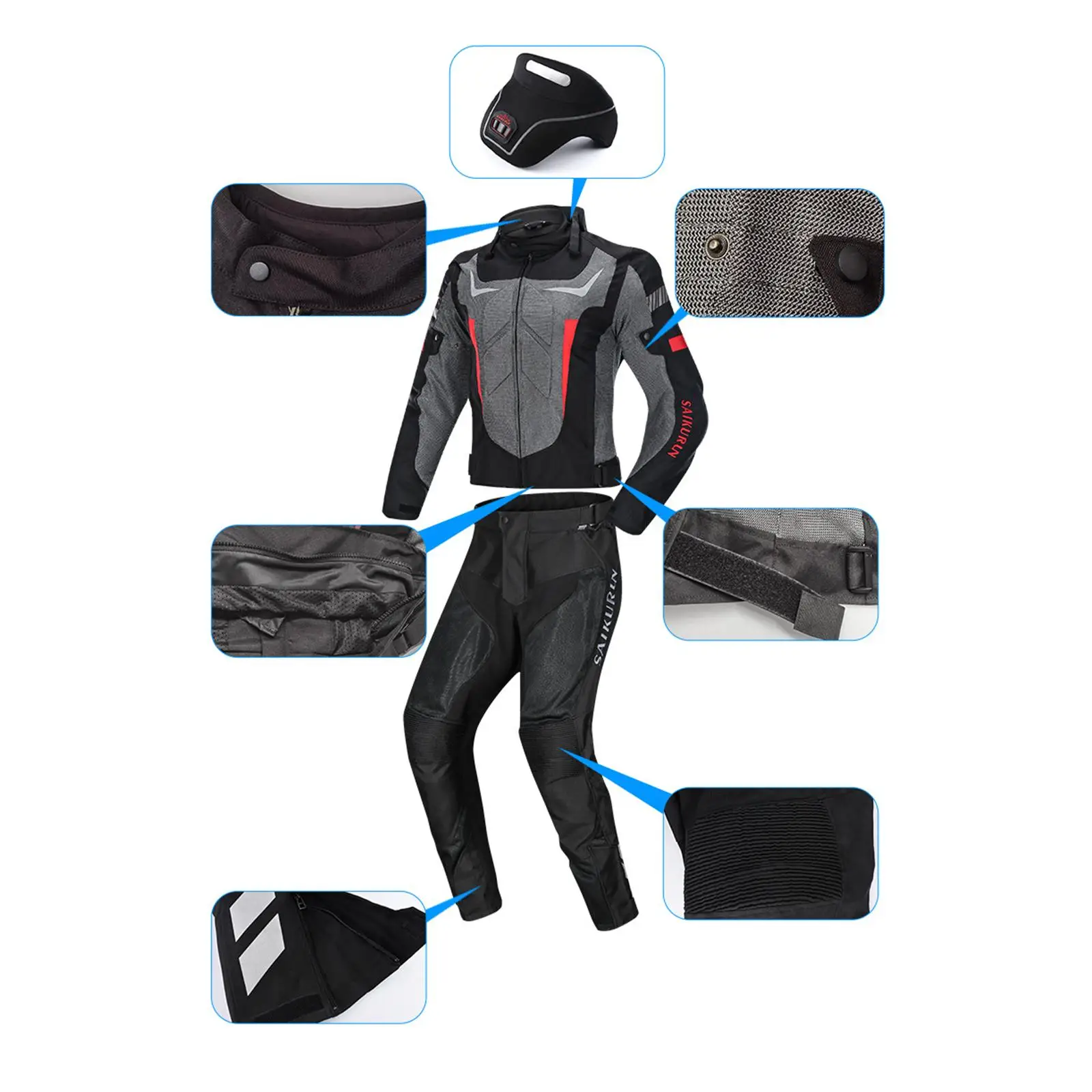 Waterproof Motorcycle Jacket Durable Breathable Mesh Men Women Riding Jacket
Waterproof Motorcycle Jacket Durable Breathable Mesh Men Women Riding Jacket
