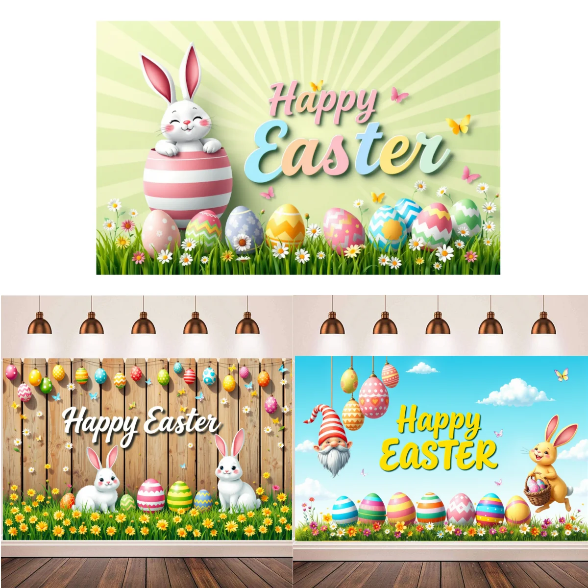 Foldable Background Festive Colorful Spring Photography Prop Themed Eggs for Birthday Party
Foldable Background Festive Colorful Spring Photography Prop Themed Eggs for Birthday Party