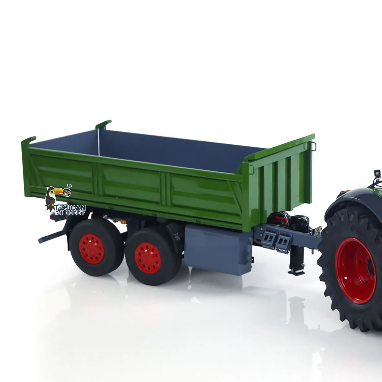 LESU 1/14 RC Metal 2 Axles Trailer Radio Control Hydraulic Dump Trailer for Toy Tractor Truck Dumper Vehicle Lorry Vehicle Model
LESU 1/14 RC Metal 2 Axles Trailer Radio Control Hydraulic Dump Trailer for Toy Tractor Truck Dumper Vehicle Lorry Vehicle Model