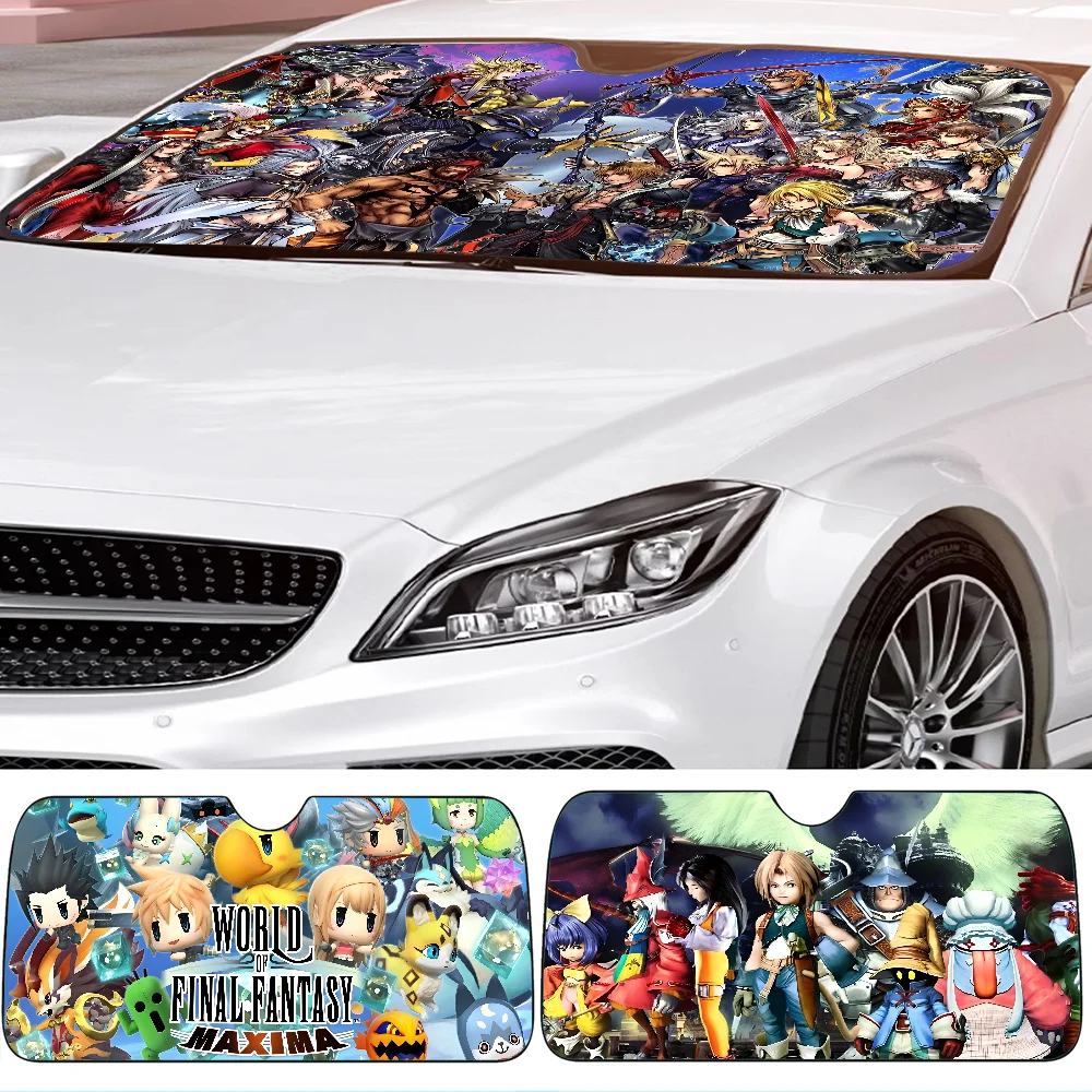 Game FINAL FANTASY Cartoon Car SunShade Windscreen Front Window Visor 70x130cm Sun Visor Solar Protect Plaid Gift Novelty Car
Game FINAL FANTASY Cartoon Car SunShade Windscreen Front Window Visor 70x130cm Sun Visor Solar Protect Plaid Gift Novelty Car