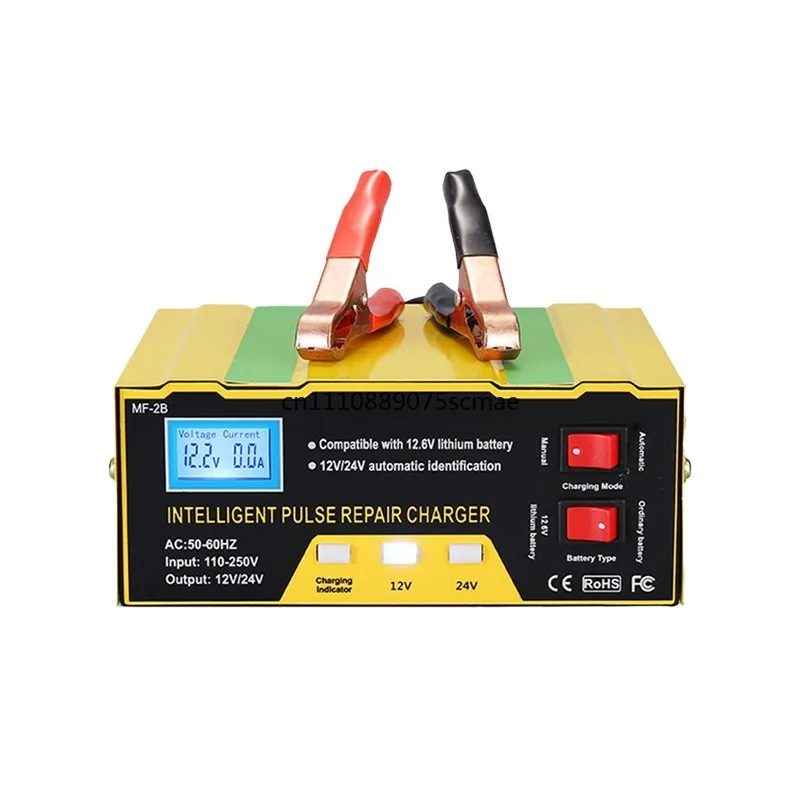 Smart pulse charger 12V24V battery charger lithium lead oxide battery charger
Smart pulse charger 12V24V battery charger lithium lead oxide battery charger