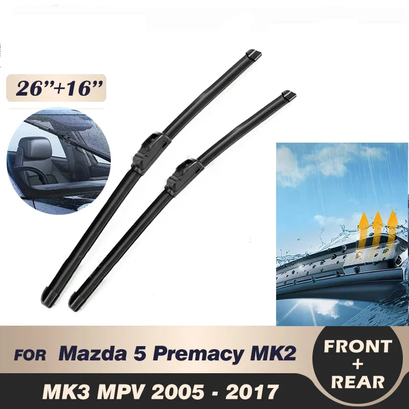 Wiper Front Wiper Blades Set For Renault Kadjar 2015 - 2023 2016 2017 2018 2019 Windshield Windscreen Window 26"17
Wiper Front Wiper Blades Set For Renault Kadjar 2015 - 2023 2016 2017 2018 2019 Windshield Windscreen Window 26"17