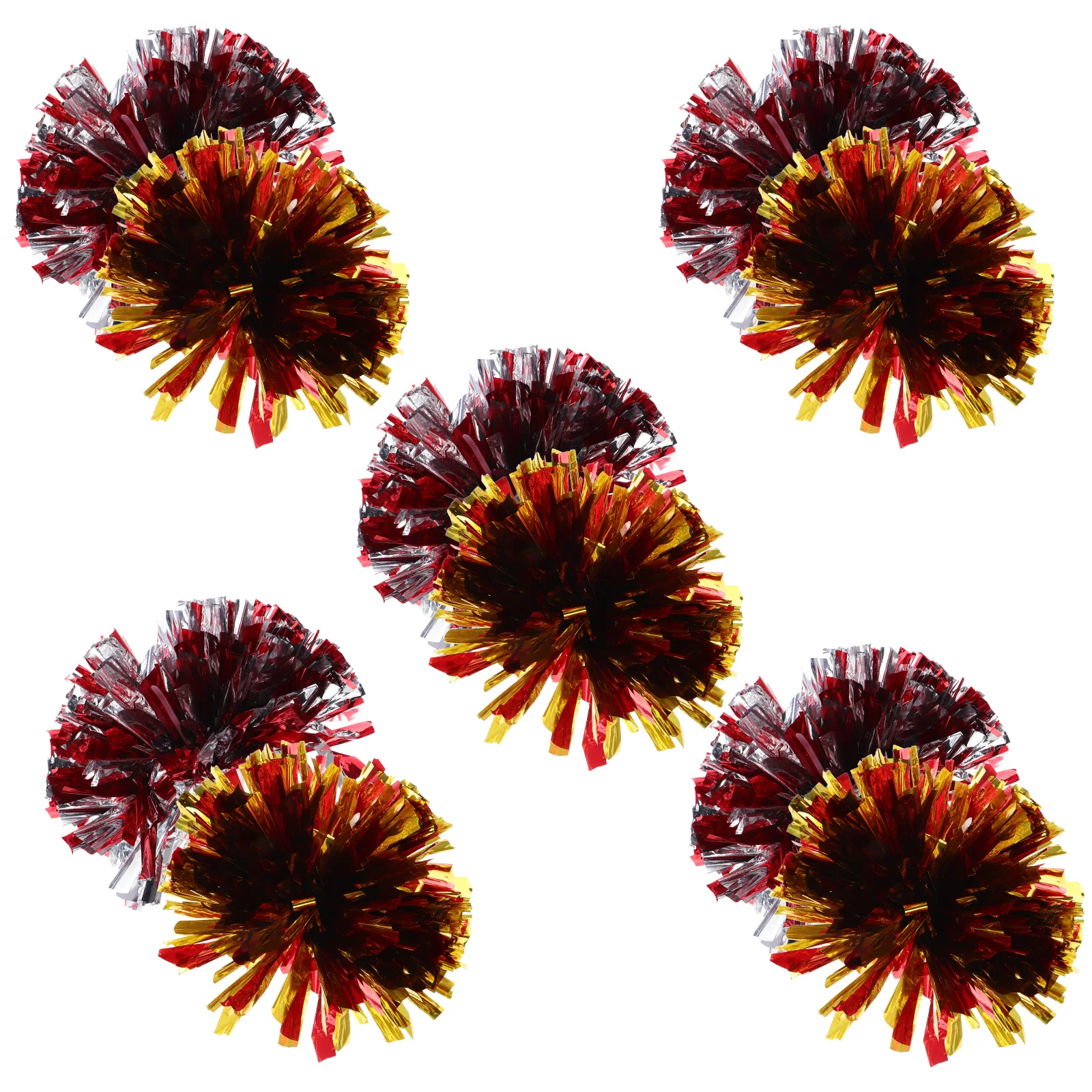 10 Pcs Cheerleading Flower Ball Baseball Pom Poms Leader Pompoms Keychains Colored Balls Black
10 Pcs Cheerleading Flower Ball Baseball Pom Poms Leader Pompoms Keychains Colored Balls Black