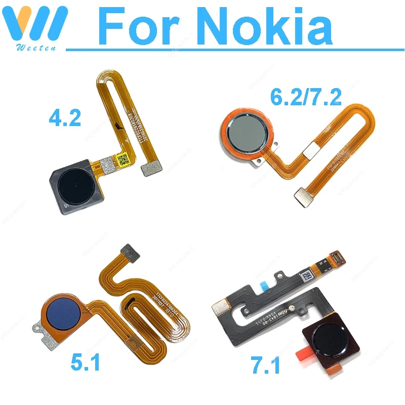 Гибкая лента датчика отпечатков пальцев для Nokia 5,1 7,1 4,2 6,2 7,2 Кнопка «Домой» Touch ID Гибкий кабель Запасные части для ремонта
Гибкая лента датчика отпечатков пальцев для Nokia 5,1 7,1 4,2 6,2 7,2 Кнопка «Домой» Touch ID Гибкий кабель Запасные части для ремонта
