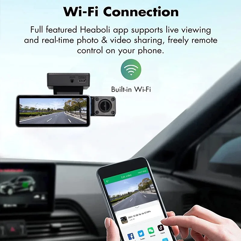 Night Vision Dash Cam 3 Channel Para Coche Dashe for Cars Camera Front and Rear 4k Dash Cam
Night Vision Dash Cam 3 Channel Para Coche Dashe for Cars Camera Front and Rear 4k Dash Cam
