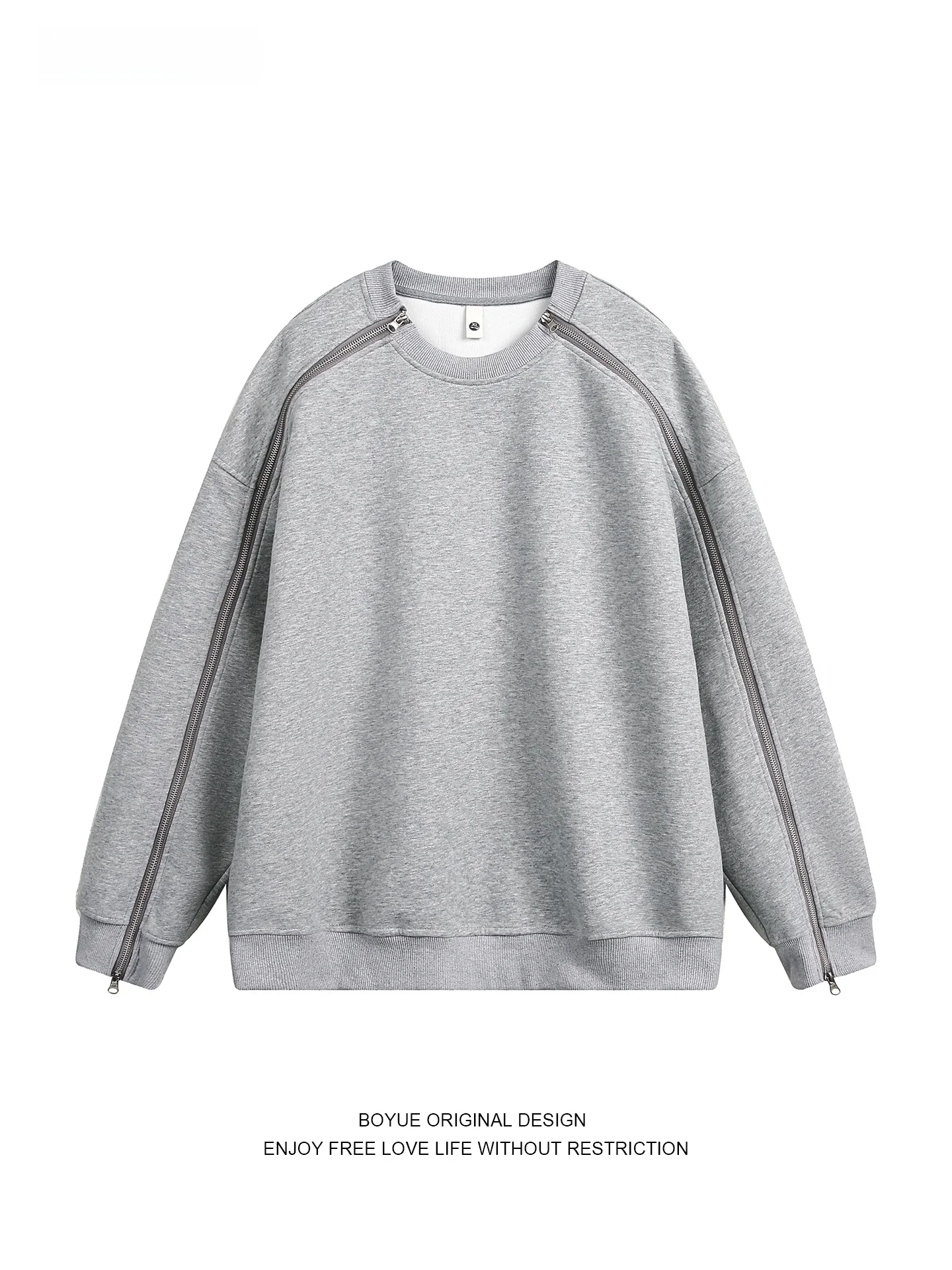 BOYUE Deconstructed Hoodie Casual oulder-Down Design Simple Heavyweight ex Long-Sve round Ne Zipper Sweatirt
BOYUE Deconstructed Hoodie Casual oulder-Down Design Simple Heavyweight ex Long-Sve round Ne Zipper Sweatirt