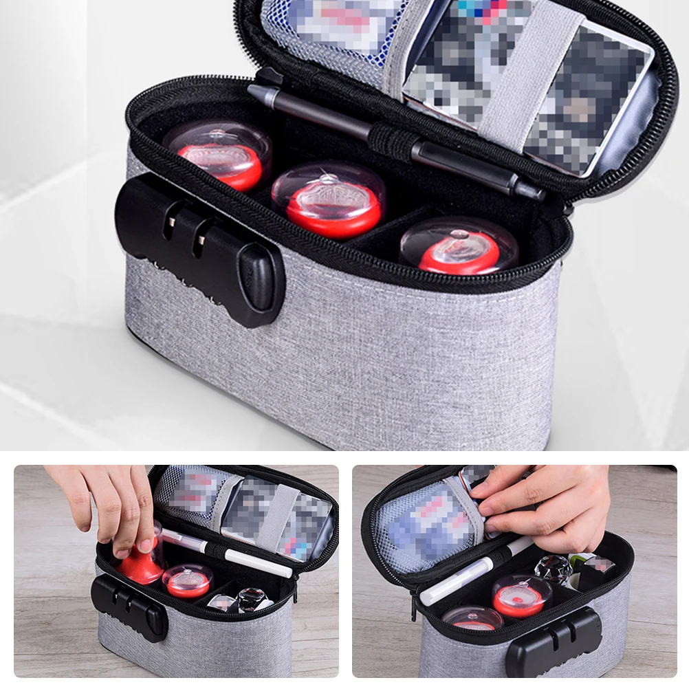 Multifunctional Waterproof Seal Storage Bag Stamper Pouch Coded Lock Portable For Bank Cards Usb Flash Disk Stamp Case Ink Pad
Multifunctional Waterproof Seal Storage Bag Stamper Pouch Coded Lock Portable For Bank Cards Usb Flash Disk Stamp Case Ink Pad