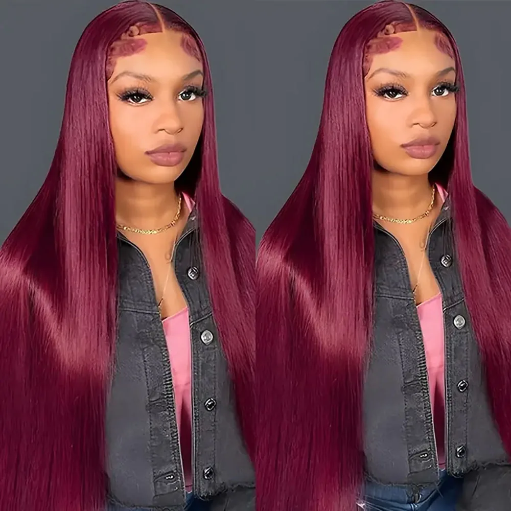 Pre Plucked Burgundy Straight 200% Density 13×4 Lace Front Wigs For Women Wigs Human Hair
Pre Plucked Burgundy Straight 200% Density 13×4 Lace Front Wigs For Women Wigs Human Hair