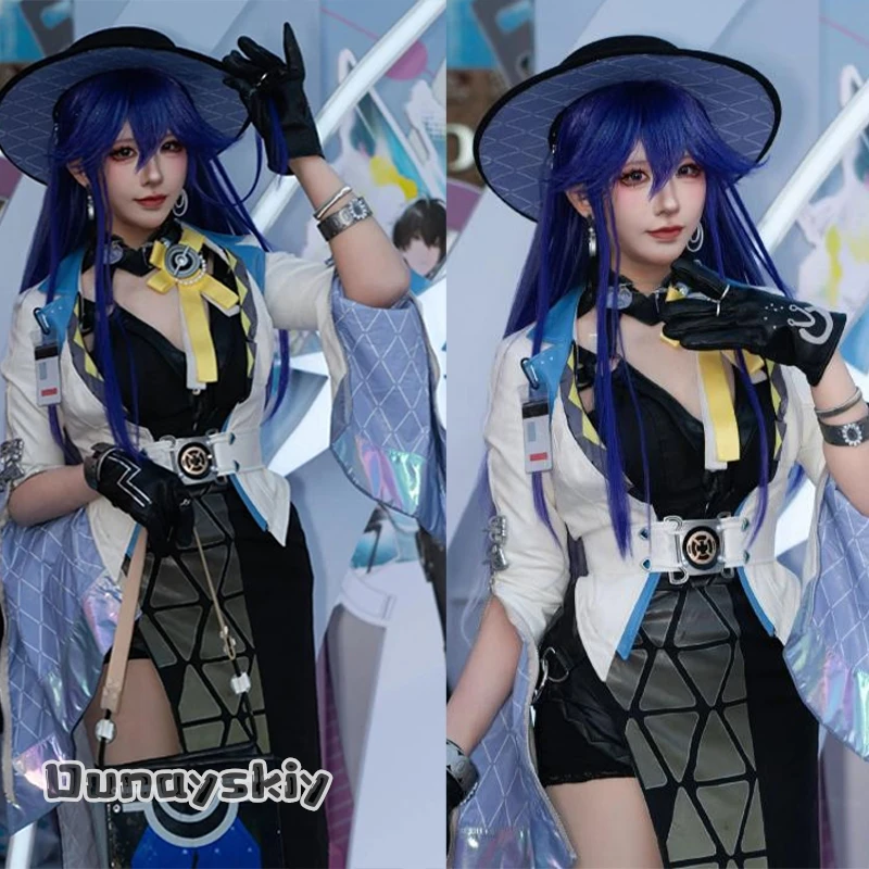 CR6.9OS*Wuthering Waves Lucilla Cosplay Costume Wig Dress Outfit Hat Earrings Uniform Startorch Academy Halloween Party Women
CR6.9OS*Wuthering Waves Lucilla Cosplay Costume Wig Dress Outfit Hat Earrings Uniform Startorch Academy Halloween Party Women