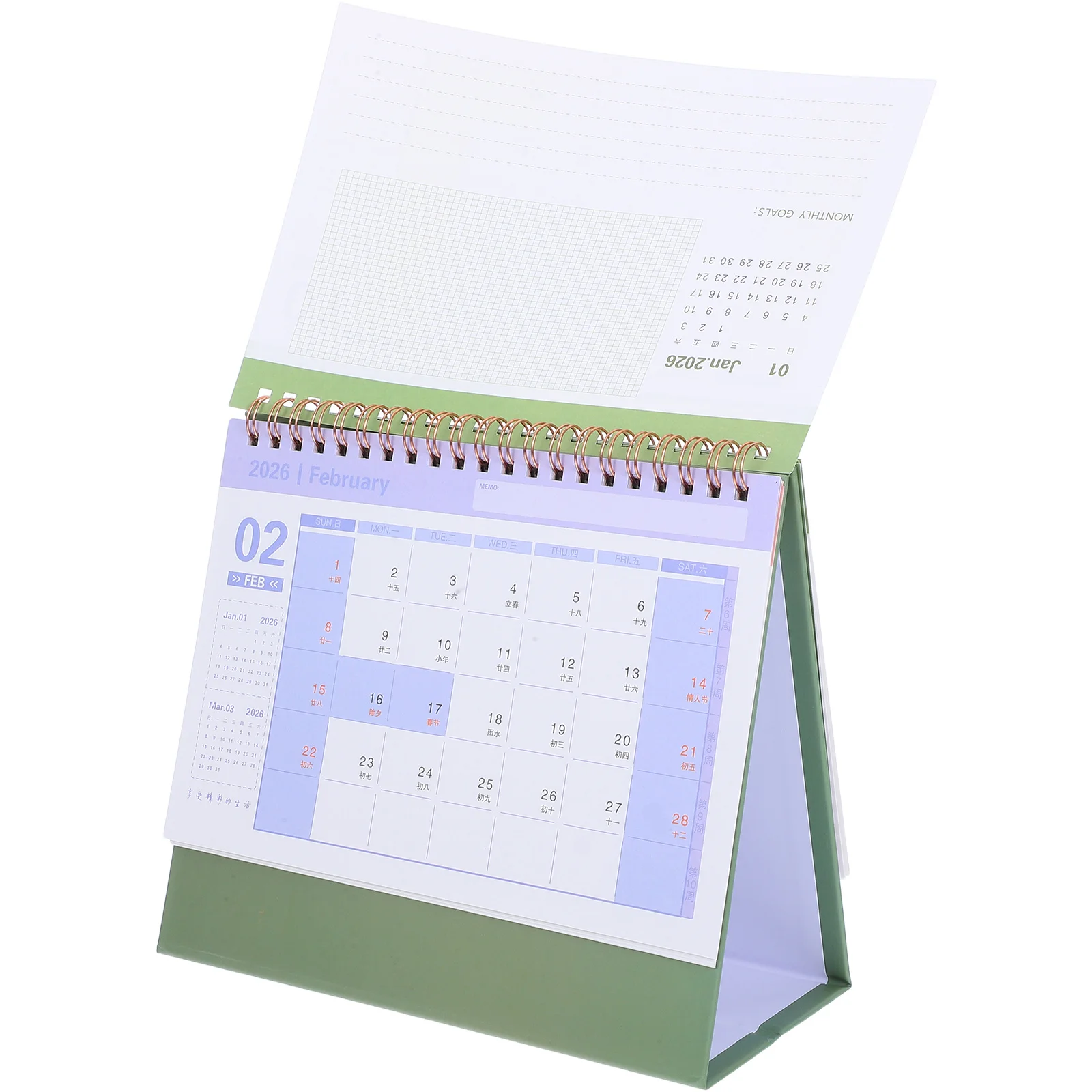 2026 Table Calendar Flip Monthly Planner for Home Office Use Elegant Green Design Freestanding Calendar 2026 Organization Tool
2026 Table Calendar Flip Monthly Planner for Home Office Use Elegant Green Design Freestanding Calendar 2026 Organization Tool