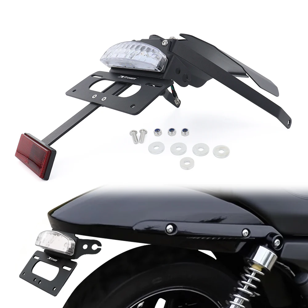 Motorcycle Rear Tail Tidy Fender Eliminator License Plate Holder w/ LED light Street 750 2015 2016 2017 2018 For Harley Davidson
Motorcycle Rear Tail Tidy Fender Eliminator License Plate Holder w/ LED light Street 750 2015 2016 2017 2018 For Harley Davidson