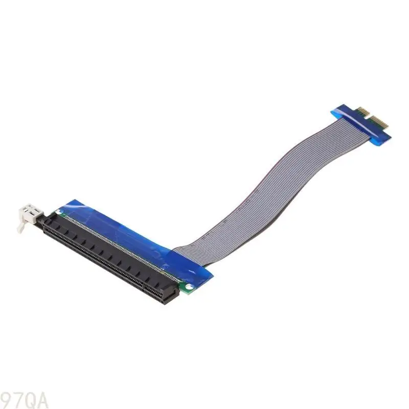 97QA Гибкий плоский кабельный PCI PCI для экспресса 1x до 16x Extender Riser PCI-E 1X-1
97QA Гибкий плоский кабельный PCI PCI для экспресса 1x до 16x Extender Riser PCI-E 1X-1