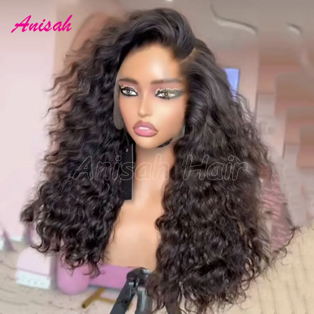 Deep Wave Curly Lace Front Wig Human Hair Pre Plucked Transparent Lace Frontal Wig Remy Hair Glueless Wigs For Women
Deep Wave Curly Lace Front Wig Human Hair Pre Plucked Transparent Lace Frontal Wig Remy Hair Glueless Wigs For Women