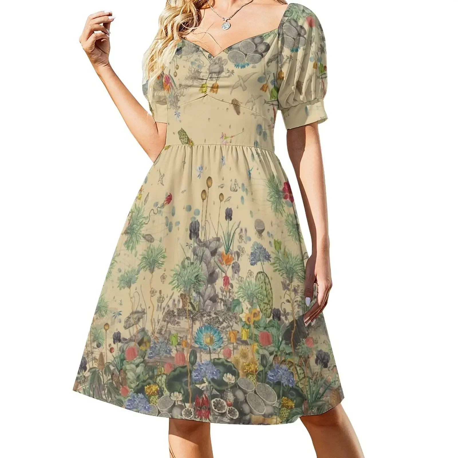 Garden Surround Short-Sleeved Dress Summer dresses for women women's summer jumpsuit Long dresses Dress
Garden Surround Short-Sleeved Dress Summer dresses for women women's summer jumpsuit Long dresses Dress