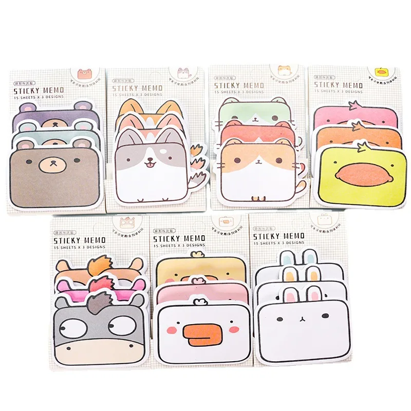 45 Sheets Kawaii Sticky Notes Notepad Self Sticky Note Pads Notebook Planner Sticker Cute things For Office School Stationery
45 Sheets Kawaii Sticky Notes Notepad Self Sticky Note Pads Notebook Planner Sticker Cute things For Office School Stationery