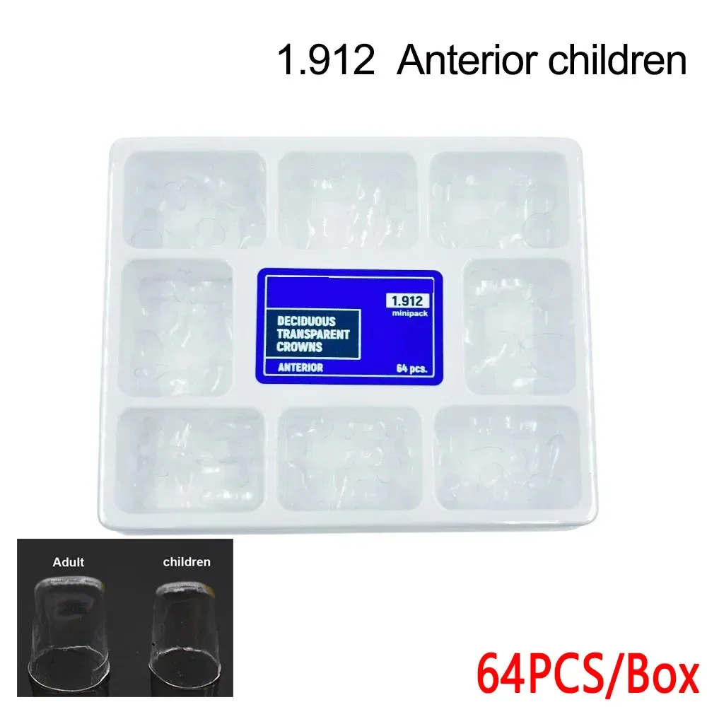 1.910/1.912 Temporary Preformed Posterior Pre-Crown Matrices Matrix Dental Transparent Crowns Adult Kids Dentist Kit
1.910/1.912 Temporary Preformed Posterior Pre-Crown Matrices Matrix Dental Transparent Crowns Adult Kids Dentist Kit